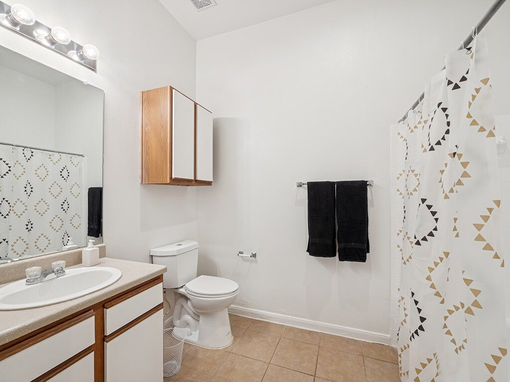 Bathroom at Fallbrook Ranch in Houston TX